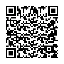 Codice QR per il numero di telefono +2694768608