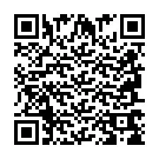 QR-код для номера телефона +2694768614