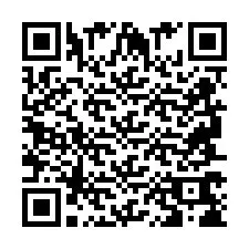 QR kód a telefonszámhoz +2694768619