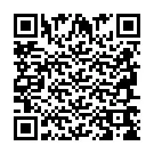 QR Code pour le numéro de téléphone +2694768620