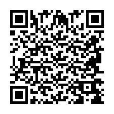 QR код за телефонен номер +2694768626