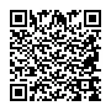 QR Code for Phone number +2694768627