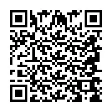 Código QR para número de telefone +2694768638