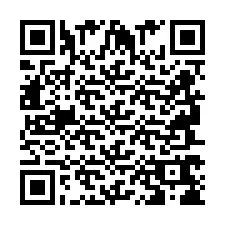 QR-code voor telefoonnummer +2694768644