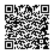 QR Code pour le numéro de téléphone +2694768652