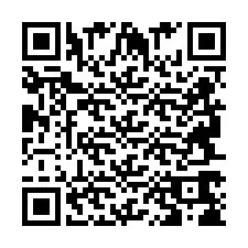 QR Code สำหรับหมายเลขโทรศัพท์ +2694768682