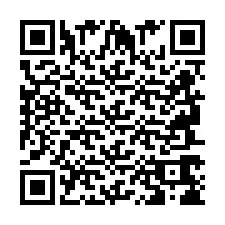 QR Code pour le numéro de téléphone +2694768684