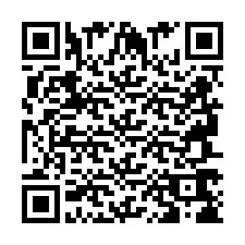 Código QR para número de teléfono +2694768690