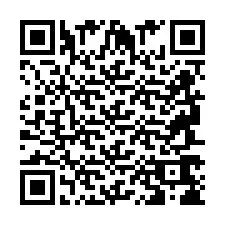 QR-код для номера телефона +2694768691