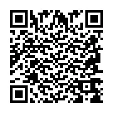 QR-код для номера телефона +2694768699