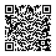 QR kód a telefonszámhoz +2694768714