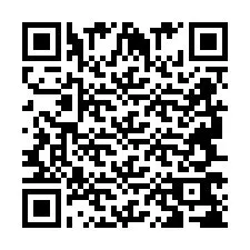 QR-код для номера телефона +2694768732