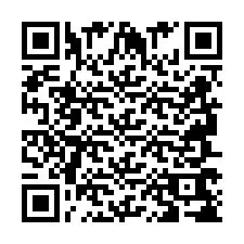 QR-code voor telefoonnummer +2694768734