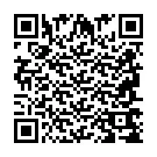 Código QR para número de telefone +2694768735