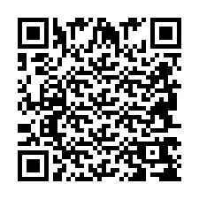 QR Code pour le numéro de téléphone +2694768742