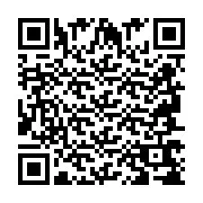 QR-code voor telefoonnummer +2694768758