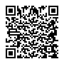 Código QR para número de telefone +2694768766