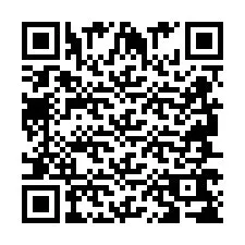 Codice QR per il numero di telefono +2694768768