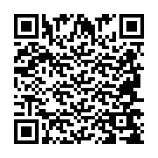 QR код за телефонен номер +2694768773