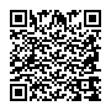 QR Code pour le numéro de téléphone +2694768789