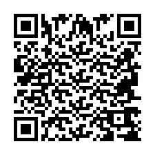 Código QR para número de telefone +2694768797