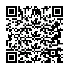 Código QR para número de teléfono +2694768804