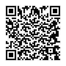 QR Code pour le numéro de téléphone +2694768812