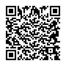 QR код за телефонен номер +2694768822