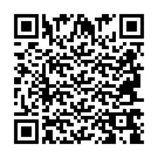 QR kód a telefonszámhoz +2694768843