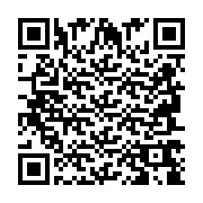 QR-koodi puhelinnumerolle +2694768844