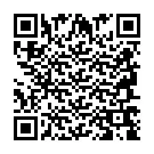 QR kód a telefonszámhoz +2694768850