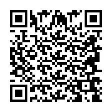 Código QR para número de teléfono +2694768852