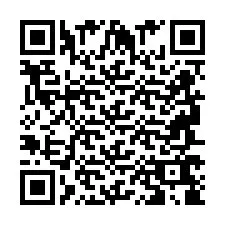 QR Code pour le numéro de téléphone +2694768865