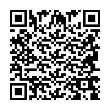 Código QR para número de teléfono +2694768866