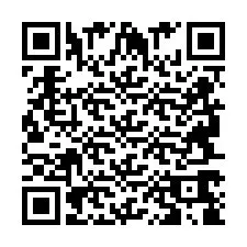 Codice QR per il numero di telefono +2694768882