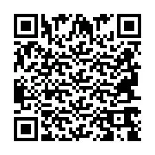 Código QR para número de teléfono +2694768883