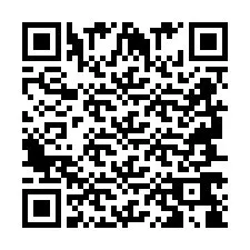 QR код за телефонен номер +2694768898