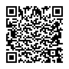 Código QR para número de telefone +2694768909