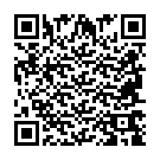 QR-код для номера телефона +2694768917