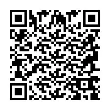 Codice QR per il numero di telefono +2694768921