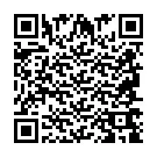 QR-код для номера телефона +2694768929