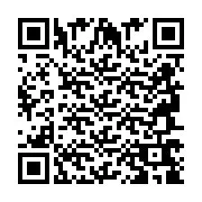 QR-код для номера телефона +2694768950