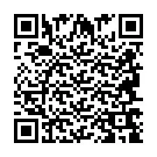 Código QR para número de teléfono +2694768952