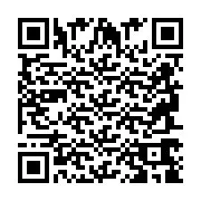 Código QR para número de teléfono +2694768981