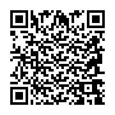 Código QR para número de telefone +2694768991