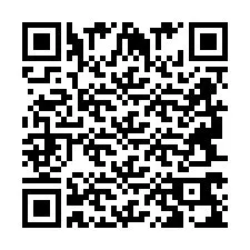 QR-код для номера телефона +2694769002