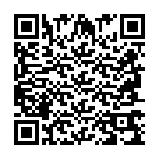 Codice QR per il numero di telefono +2694769008