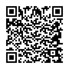 QR-code voor telefoonnummer +2694769133