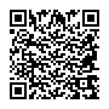 Código QR para número de teléfono +2694769187