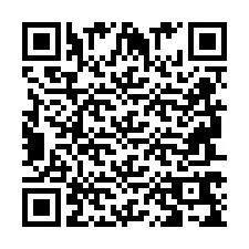 QR-code voor telefoonnummer +2694769545